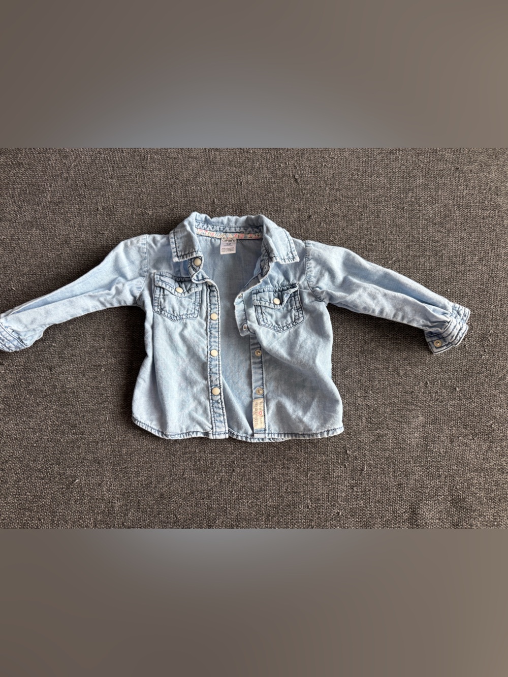12M Carter's Light Denim Jean Jacket